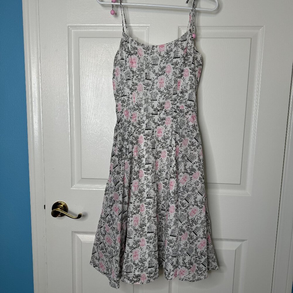 Unique Vintage Birdcage Dress